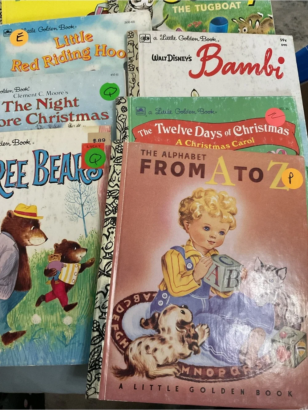Little Golden Books Classic Stories Collection - Multicolor Lot of 18 books (A)